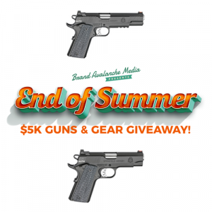 Springfield's End of Summer Giveaway: Win over K in Guns & Gear