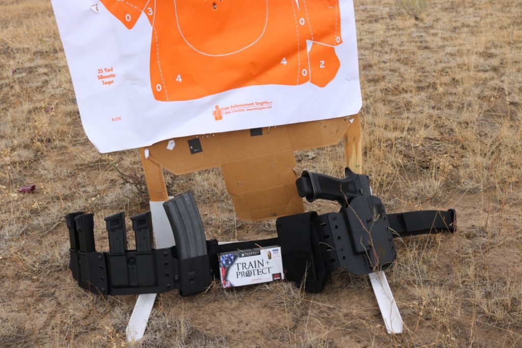 High Threat Concealment Quick Response System: P320 X-Five with 84 Rounds On Tap