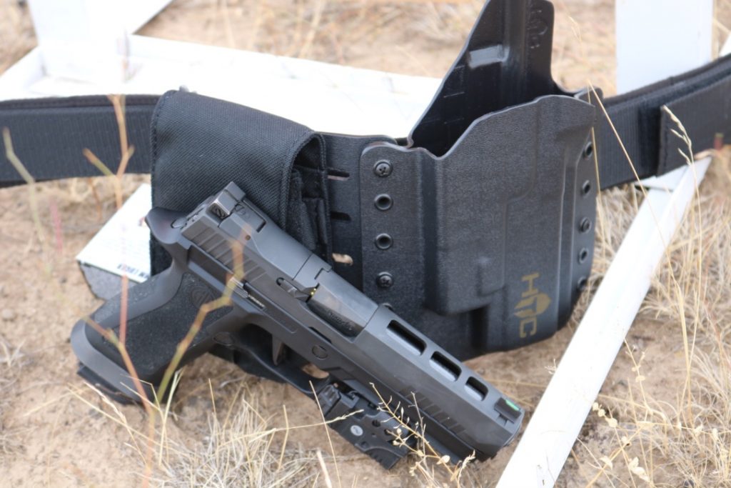 High Threat Concealment Quick Response System: P320 X-Five with 84 Rounds On Tap