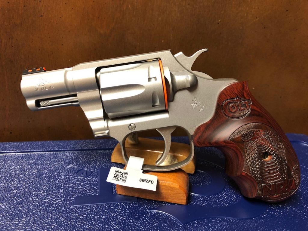 Beautiful! Custom Engraved NRA Grips on New Limited Edition Colt Cobra