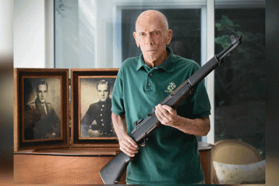 WWII Marine Reunited with M1 Garand after 73 years