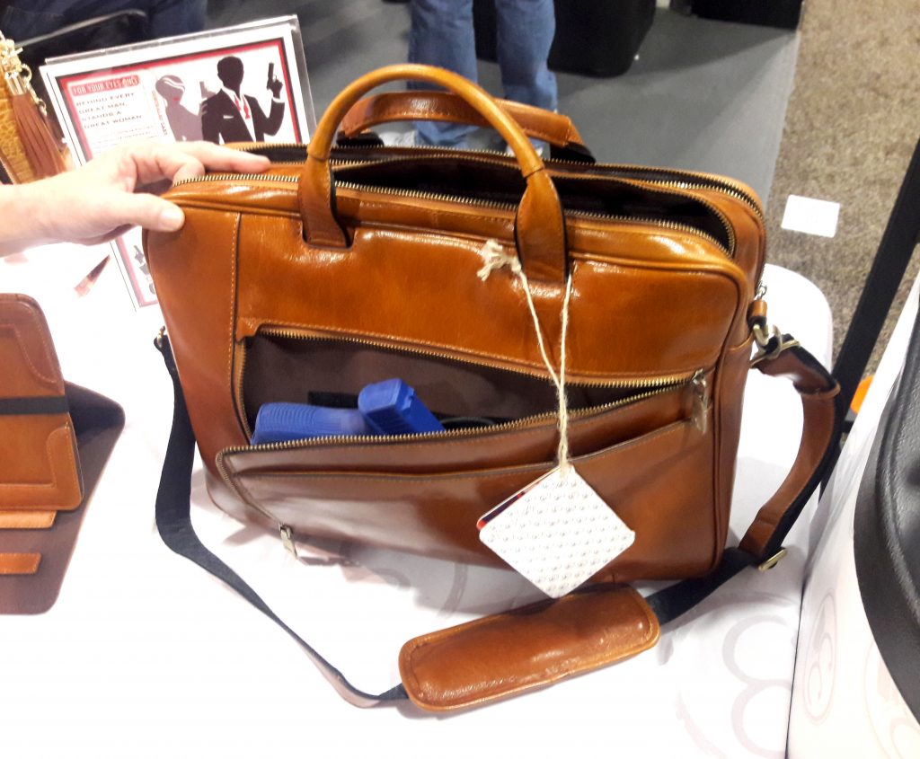 Concealed Carrie Makes Fashionable Purses, Totes, Briefcases for Women - SHOT Show 2018