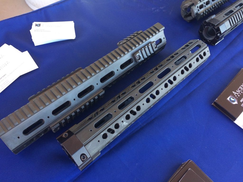 Next Level Polymer Handguards Keeps AR Cool to the Touch - SHOT Show 2018 Next Level Polymer Handguards Keeps AR Cool to the Touch - SHOT Show 2018