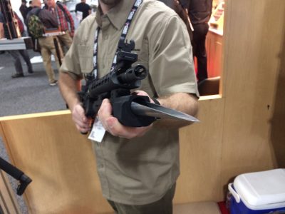 Meet the Stinger! A Retractable AR Bayonet Spike - SHOT Show 2018