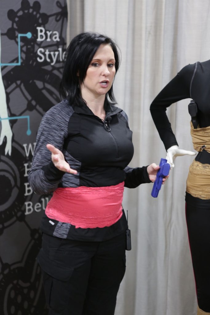 LethalLace: Concealed Carry Gun Wraps for Women (And Fat Guys) - SHOT Show 2018
