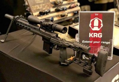 Kinetic Research Group SOTIC RIFLE and Bravo Chassis — SHOT Show 2018 Kinetic Research Group SOTIC RIFLE and Bravo Chassis — SHOT Show 2018
