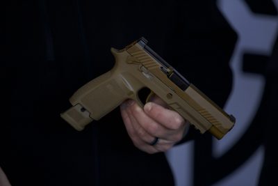 Own The Army's SIG M17: Civilian Version Releases in March — SHOT Show 2018