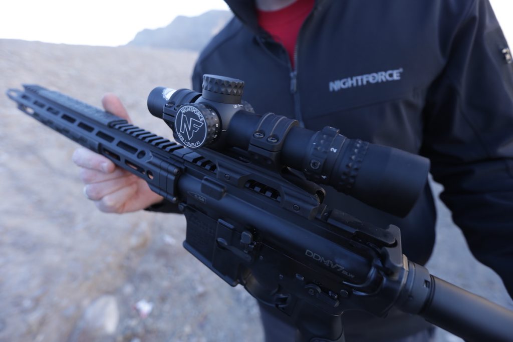 A New King is Crowned: NightForce 1-8X — SHOT Show 2018