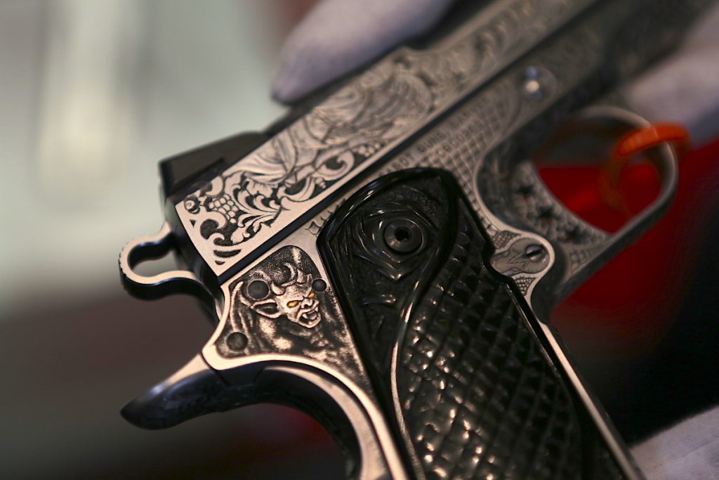 An Art Gallery in Your Hands! Cabot’s ,000 1911 - SHOT Show 2018