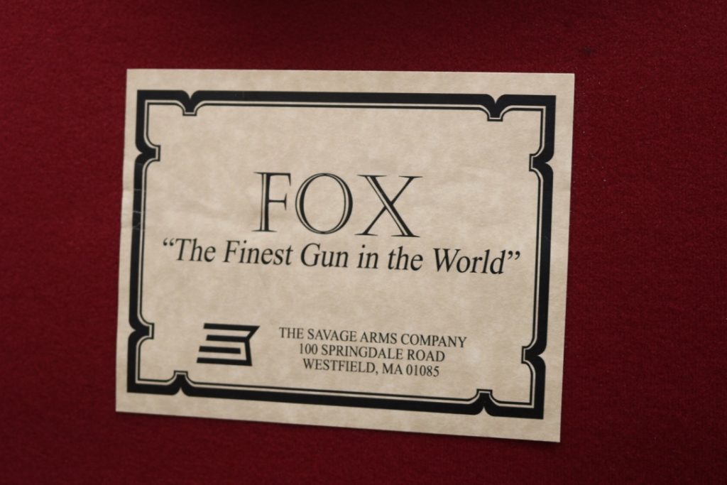 Fox A Grade Shotgun: New Take On A Classic