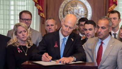 BREAKING: Florida Gov. Rick Scott Signs Gun Control Bill