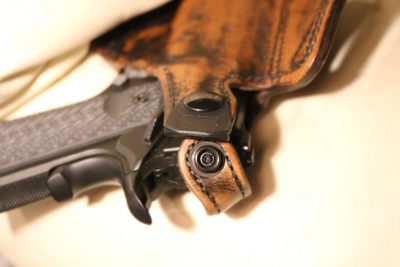 Holster Shopping with Clay: BLACKHAWK's Leather 3 Slot Pancake (!)