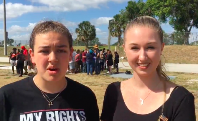 Florida Students Hold Walkout to Support 2A, Constitution