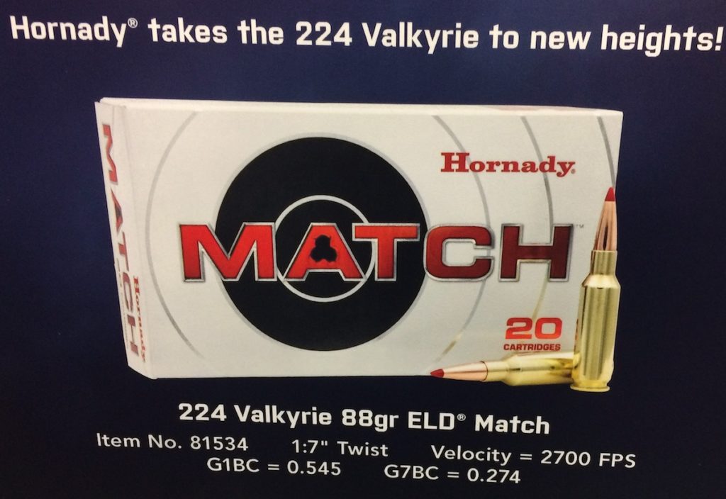 Hornady Unveils 224 Valkyrie Ammunition