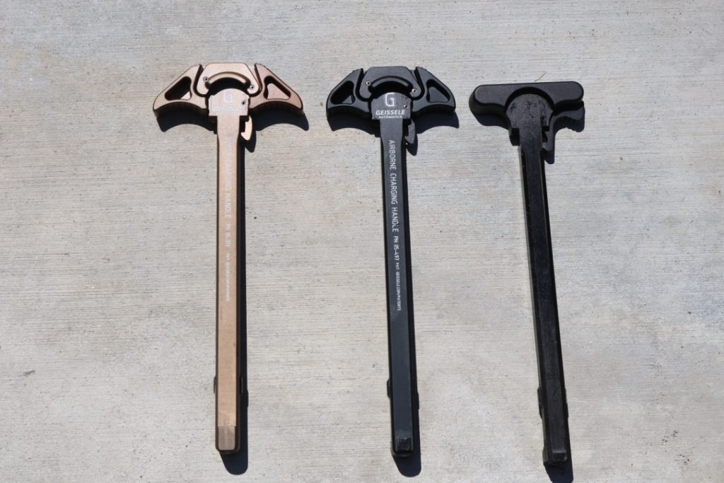 Short Reviews - Glock 24 Mags, Geisselle Charging Handles, Ultradyne Folding Sights, Champion Targets