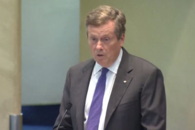 Toronto Mayor: 'Why does anyone… need to have a gun at all?'