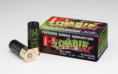 There's a 00 Buck Z-Max zombie load that's sure to make a rotting mess into an even bigger rotting mess if you ever need to use it.
