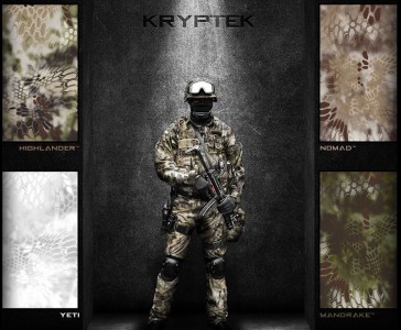 Kryptek Camouflage Extreme Gear for 2013