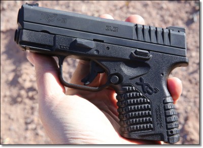 Springfield Armory XD-S 9mm - Media Day at the Range SHOT 2013
