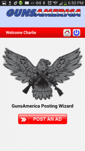 GunsAmerica Posting Wizard for Android Smartphones - SHOT Show 2014
