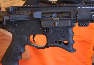 A-Team Arms - Forged Milled Custom AR-15 Rifles - Media Day at the Range - SHOT Show 2014