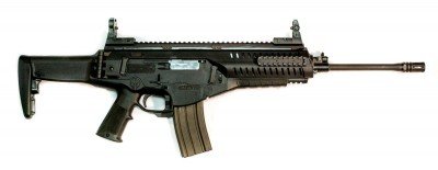 As the exterior appearance indicates, the Beretta ARX100 is a complete redesign.