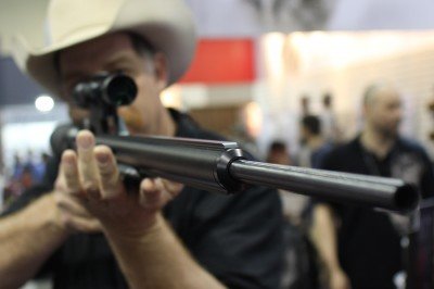 .45 Cal/800fps Air Gun Protects Your Nuts - AirForce Rifles - SHOT Show 2015