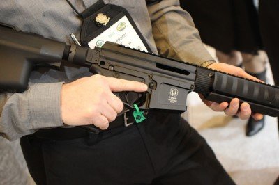 308 Pump ARs Are 49 State Legal + New AK Rails - Troy Industries - SHOT Show 2015