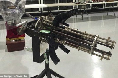 DIY Gatling Gun Auctions for $3,450