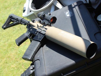 Best Fun-Gun Ever. The Can Cannon - Mounts on AR-15