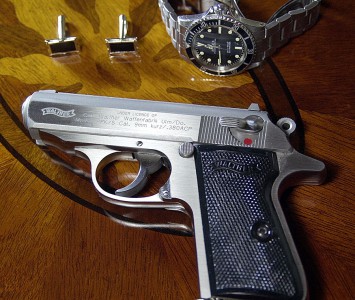 Old School Concealed Carry-- Two Walther PPKs