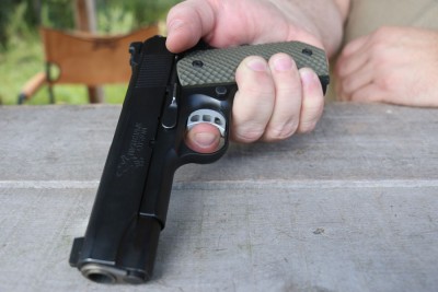 1911 Trigger Placement