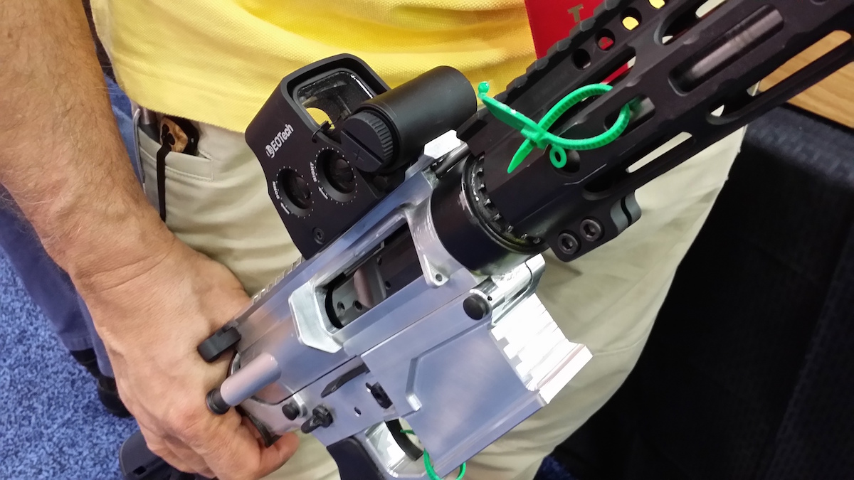 Wilkinson Tactical 'FrankenGun,' Adaptable .308 & 12 Gauge AR! NRA 2016