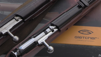 Backyard Mosin-Nagant Shooting - The Gletcher Model 1891 BB-Gun Replica Rifle