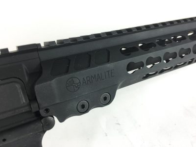 The handguard is also free-floated - likely a key feature that contributes to the excellent accuracy of this rifle.