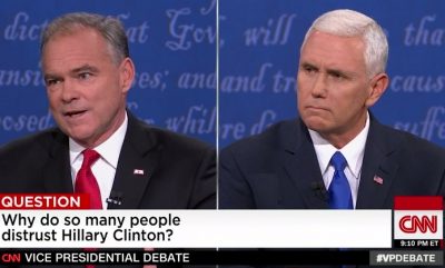 Debate Watch: Tim Kaine, 'I'm a Strong 2A Supporter'