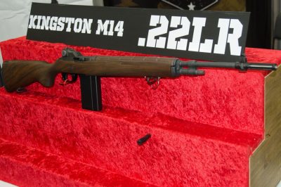 Kingston Armory Shows Rimfire M14 and M1 Garand Replicas – SHOT Show 2017