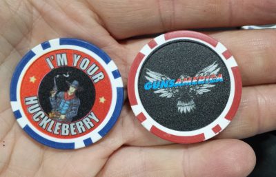 "I'm Your Huckleberry" - GunsAmerica Poker Chip Sets For SHOT Show 2017