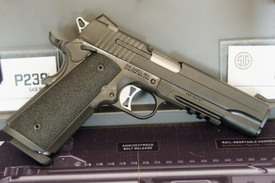 Sig Sauer 1911 TACOPS in 10mm – SHOT Show 2017