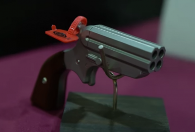 Iver Johnson Arms: 4-Barrel .22 LR Derringer, Semi-Auto Pistol-Grip Shotgun - SHOT Show 2017