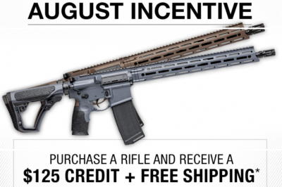 Daniel Defense: Buy A Rifle, Get $125 Credit!