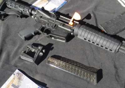 Mag Adapter Makes AR Lower 9mm Compatible - No Gunsmithing Required - SHOT Show 2018