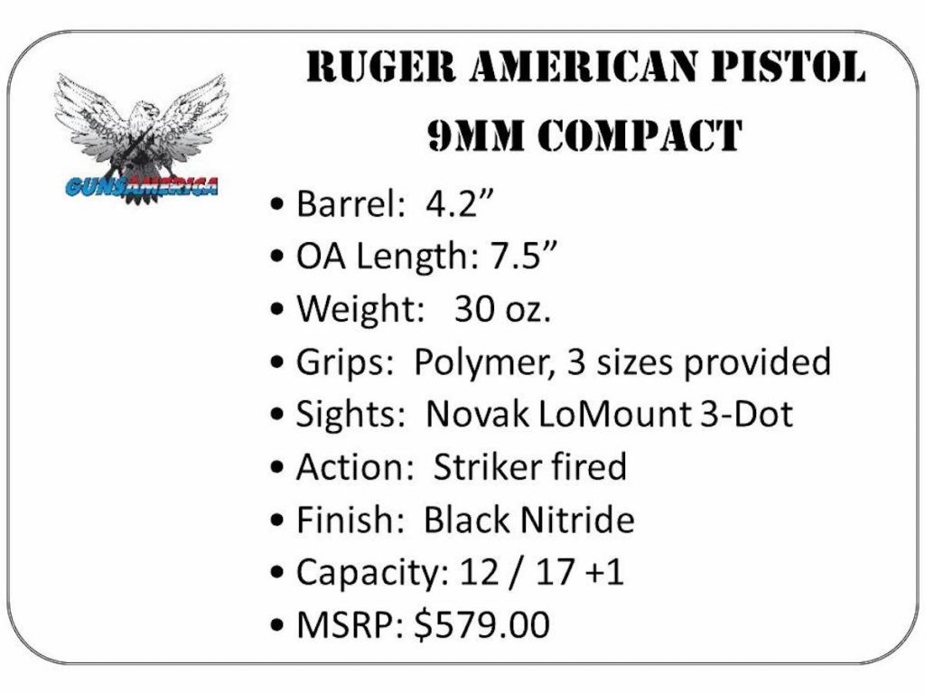 Ruger American Pistol Compact & Ready for Carry — Full Review