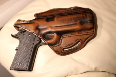 Holster Shopping with Clay: BLACKHAWK's Leather 3 Slot Pancake ($99!)