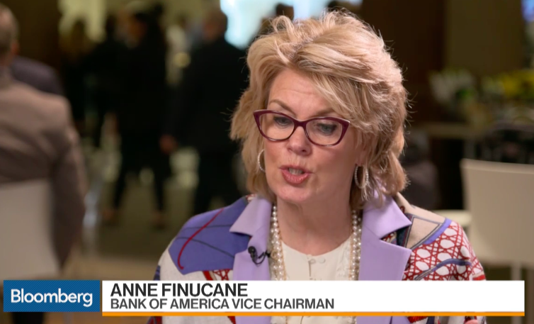 Bank of America Vice Chairwoman Anne Finucane. (Photo: Bloomberg)