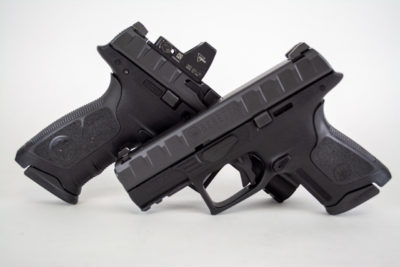 Beretta's APX pistol is now a family. The standard, Compact, and Centurion (not shown).