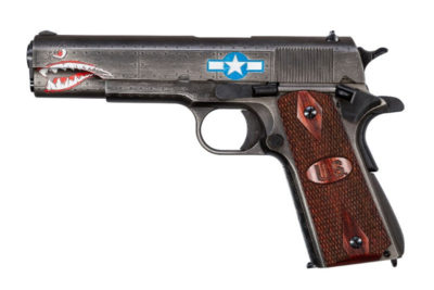 Inspired by WWII Fighter Planes, Auto-Ordnance Unveils Custom 'Squadron' 1911 Pistol