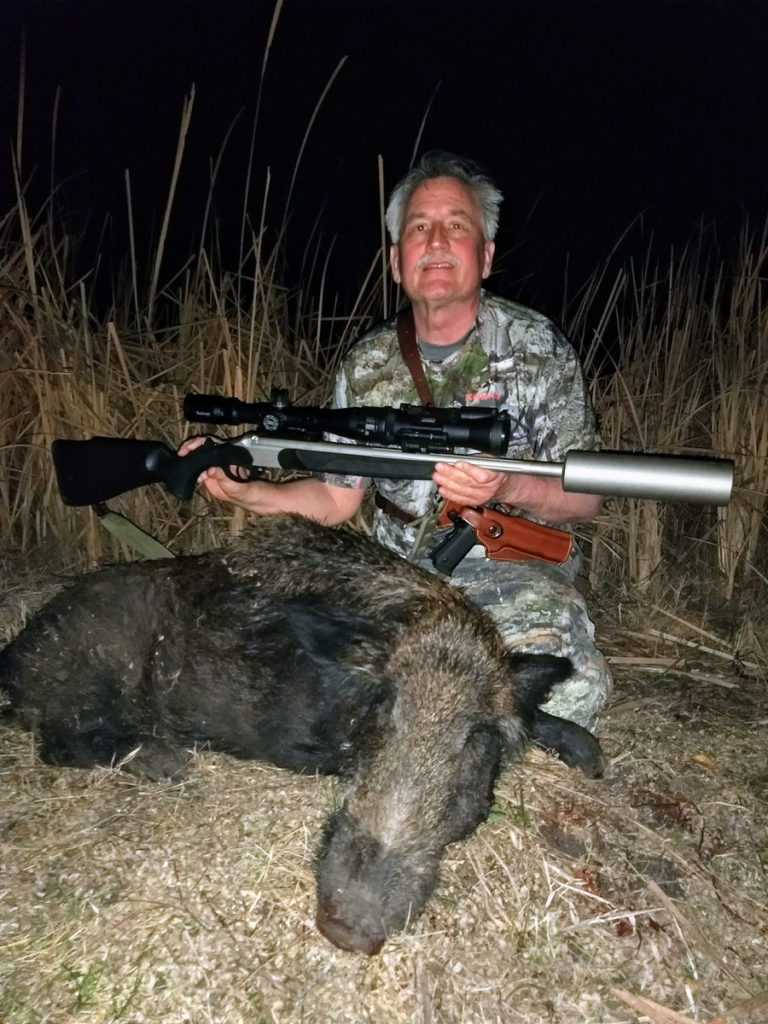 Night Hunting Hogs With a Suppressed Muzzleloader? Hell, Yes! Night Hunting Hogs With a Suppressed Muzzleloader? Hell, Yes!