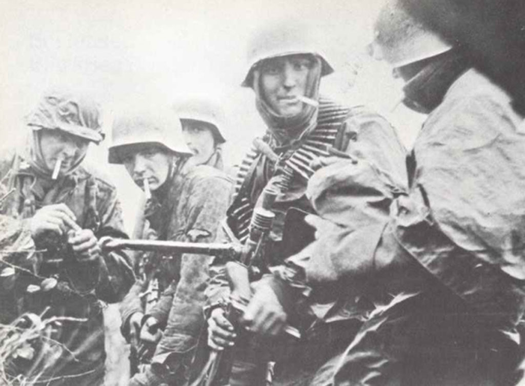 German prisoners became a new threat behind Leonard Funk’s line at Holzheim