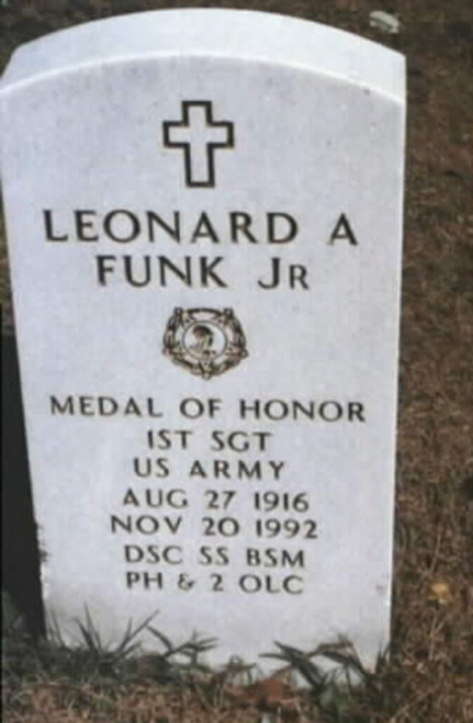 Leonard Funk buried among American heroes at Arlington National Cemetery
